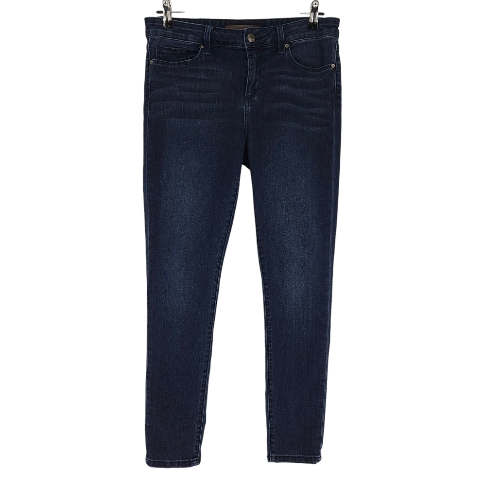 Joes Jeans Skinny Leg Mid Rise Eby Dark Wash Stretch Denim 29 - Picture 1 of 5